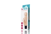A-toys Multi-Speed телесный вибратор кролик с рельфной поверхностью, 16х3.5 см (телесный)