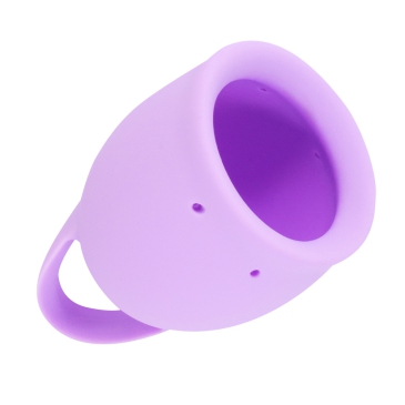 Lola Games Natural Wellness Orchid - Силиконовая менструальная чаша, 20 мл (сиреневый)