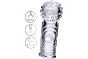 Toyfa A-Toys Ricol - Прозрачная насадка на палец, 8 см