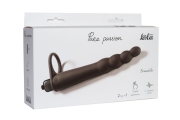 Lola Games Pure Passion Bramble - Вибронасадка для двойного проникновения, 16.5х2.7 см (чёрный)