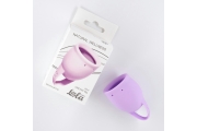 Lola Games Natural Wellness Orchid - Силиконовая менструальная чаша, 20 мл (сиреневый)