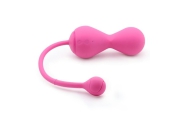 Magic Kegel Master 2 - Вагинальные шарики с управлением через приложение, 20,5 см (розовый)
