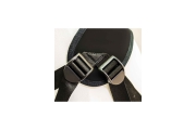 LoveToy UNI strap 6 Harness Best of All - Страпон с двумя насадками (телесный)