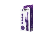 A-toys - Вибратор-кролик с клиторальным стимулятором, 24х2.5 см