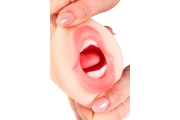 TOYFA Juicy Pussy Pretty Mouth - Мастурбатор реалистичный , 17 см (телесный)