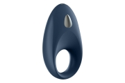 Satisfyer Mighty One - Эрекционное кольцо смарт, 9х4.9 см (синий)