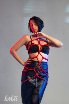 Lola Games Party Hard Tender Red - Веревка для связывания, 10 м (красный)