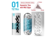 Tetra Spinner Tenga - Мастурбатор с вращением (прозрачный)
