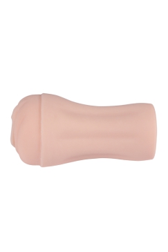 Real Women Dual Layer - Реалистичный односторонний мастурбатор с двойной структурой, 15,5х8,2 см (телесный)