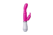 ToyFa A-toys - вибратор с клиторальным стимулятором, 20х2.7 см (розовый)