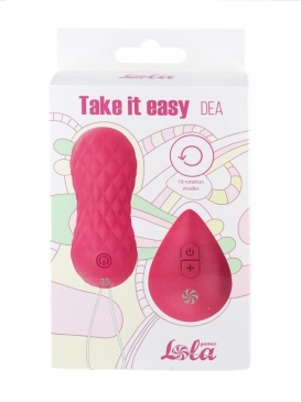 Вращающиеся виброшарики на пульте Take it Easy Dea Pink 9021-04lola