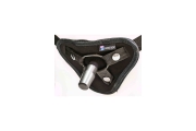 LoveToy UNI strap 6 Harness Best of All - Страпон с двумя насадками (телесный)