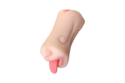 TOYFA Juicy Pussy Fruity Tongue - Мастурбатор реалистичный, 19 см (телесный)