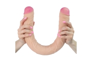 LoveToy Series Monster 1 - Двусторонний реалистичный фаллоимитатор, 56х5 см.