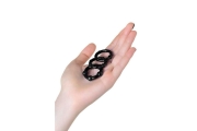 ToyFa A-toys - Набор из 3 чёрных эрекционных колец