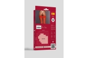 Чулки в мелкую сетку Rosa roja S/L красные
