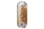 Tenga Spinner Masturbator 05 Beads - Мастурбатор с вращением, 13х4.5 см (прозрачный)