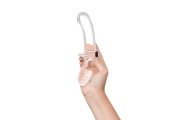 Satisfyer Double Crystal Двусторонний фаллоимитатор, 19,5 см (прозрачный)