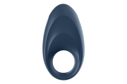 Satisfyer Mighty One - Эрекционное кольцо смарт, 9х4.9 см (синий)