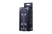 ToyFa Lingam Asha - Прозрачный мастурбатор, 14 см