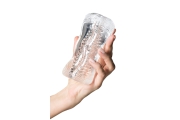 ToyFa Lingam Asha - Прозрачный мастурбатор, 14 см