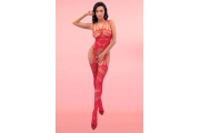 Кетсьюит (боди-комбинезон) Agata S/L красный
