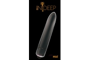 Компактная вибропуля Indeep Mae, 9х1.7 см (чёрный)