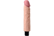 Toyfa A-Toys - реалистичный мультискоротной вибратор, 22.5х3.2 см (телесный)