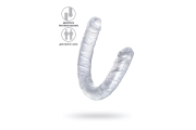 TOYFA Double Dildo - Фаллоимитатор двусторонний, 40х3,5 см (прозрачный)