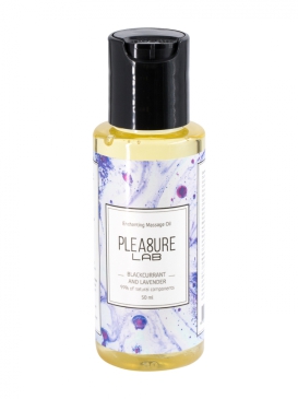Pleasure Lab Enchanting массажное масло черная смородина и лаванда, 50 мл