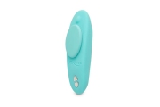 We-Vibe Moxie+ смарт вибратор в трусики, 9.2х3.5 см (бирюзовый)
