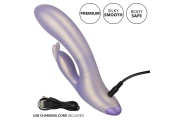 CalExotics G-Love Gbunny перезаряжаемый вибратор кролик, 19х3.25 см (фиолетовый)