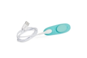 We-Vibe Moxie+ смарт вибратор в трусики, 9.2х3.5 см (бирюзовый)