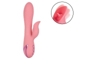 CalExotics Pasadena Player вибромассажер кролик с фунцией ротации, 21.8х3.8 см (розовый)