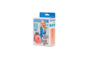 Мастурбатор с вибро-кольцом Satisfaction Magazine Airhostess 2102-08lola